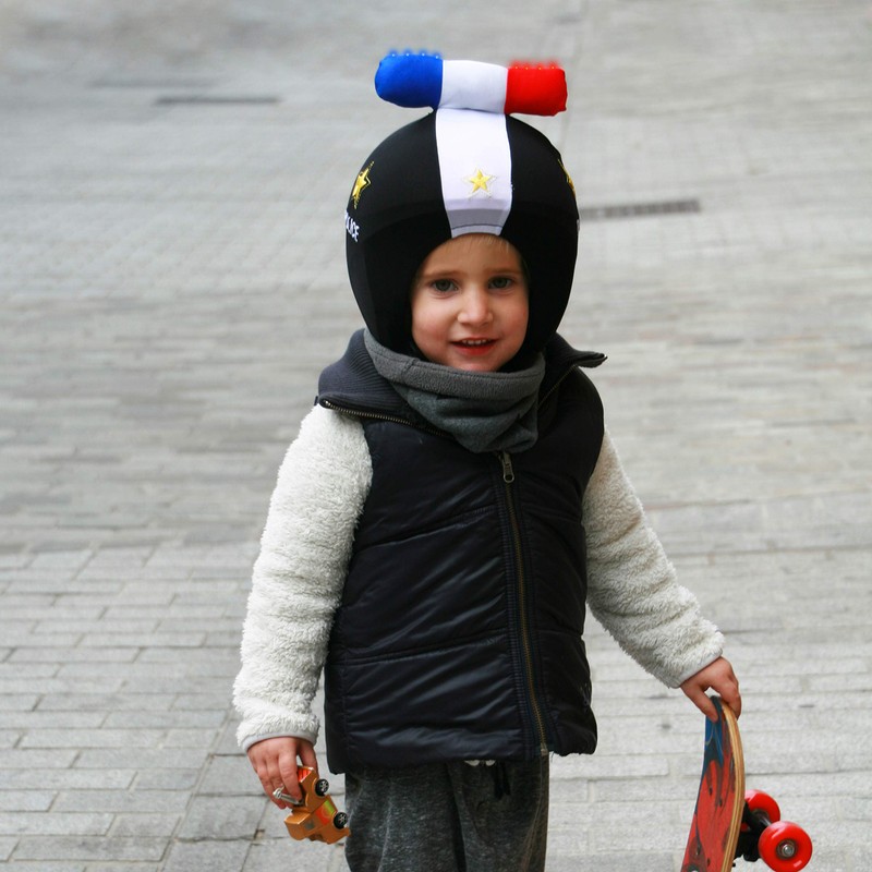 COOLCASC LED POLICE Multisport Helmet Cover