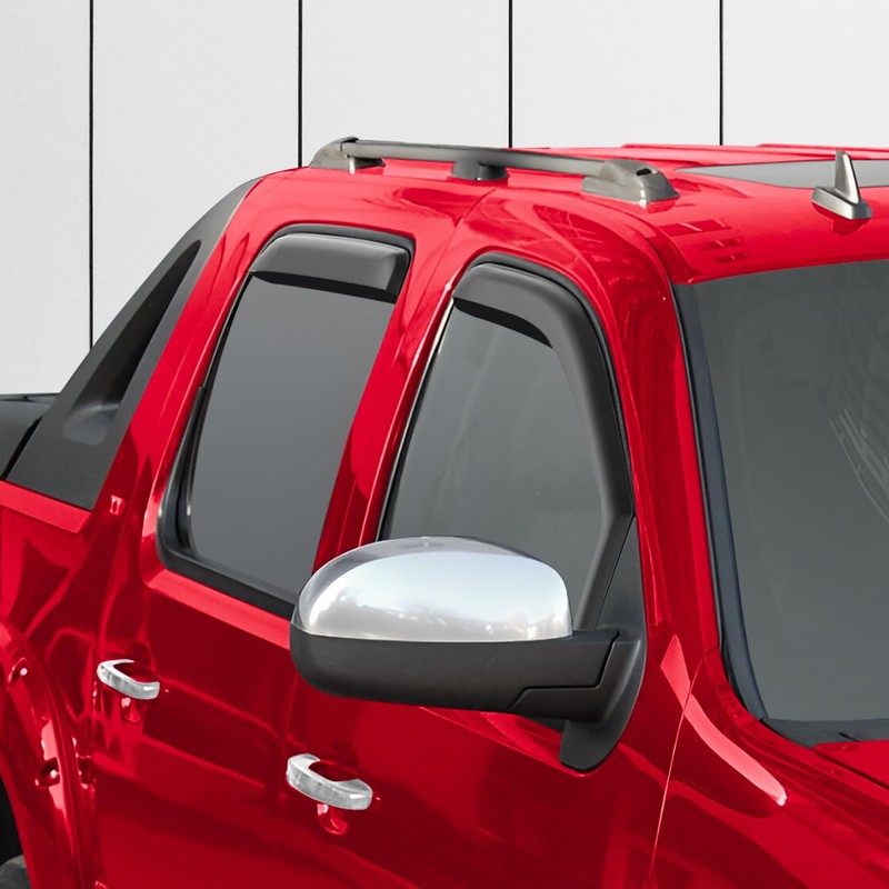 Voron Glass in-Channel Extra Durable Rain Guards for Hyundai Santa