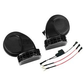 MOTOR POWER Century Sound Horn Set of 2 High Low Genuine Style Double Horn with Conversion Harness Toyota Coupler Hi/Lo 12V Coupler on Double Sound Horn Horn Coupler Lexus Daihatsu External Product /