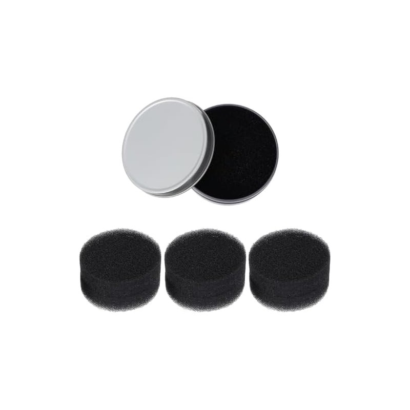 FOMIYES 1Juego Esponja Limpiadora de Brochas de Maquillaje Kit Caja