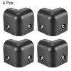 sourcing map Pack of 4 Speaker Corner Protectors Cabinets Edge