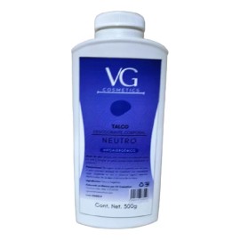 VG cosmetics Talco Corporal  Neutro  Alta Calidad 2 Pz.