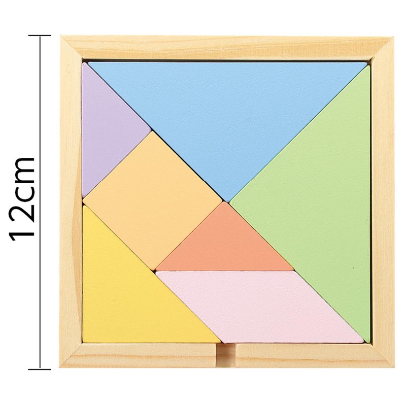 Artec 21682 Educational Toys Wooden Tangram Puzzle