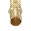 sourcing map 14 mm brass hose nozzle, pipe fitting, coupling