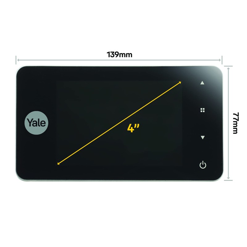 Yale Digitaler Türspion Memory Plus 4500 - Erfasst Bilder -