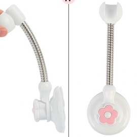 Drill-Free Vacuum Suction Flower Cobra Shower Hose Holder for Bathroom Wall Shower Holder
