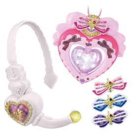 BANDAI Kimi and Idol PreCure ♪ Kimi and Idol Pretty Cure ♪ Idol Heart Brooch & Idol Heart Income Set
