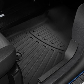 for 2021-2023 Nissan Rogue AWD All-Weather Floor Mats Set | 4-Piece TPE Rubber | Front+Rear+Trunk Liner | 3D Custom Fit | Noise Reduction | Only for AWD Models