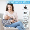 Povkufii Baby Nursing Arm Breastfeeding Pillow Adjustable Nursing Pillow Soft
