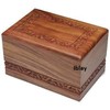 Indian Glance Wooden Urn Box - Urn for Human Ashes