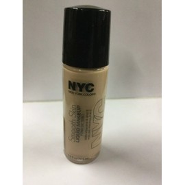 NYC New York Color Smooth Skin Liquid Makeup foundation NUDE.