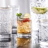 Bekith 6 Pack Drinking Glasses, 9.5 oz Romantic Water Glasses