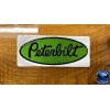 Peterbilt Metallic Green/Black replacement Peterbilt decal emblem genuine size &