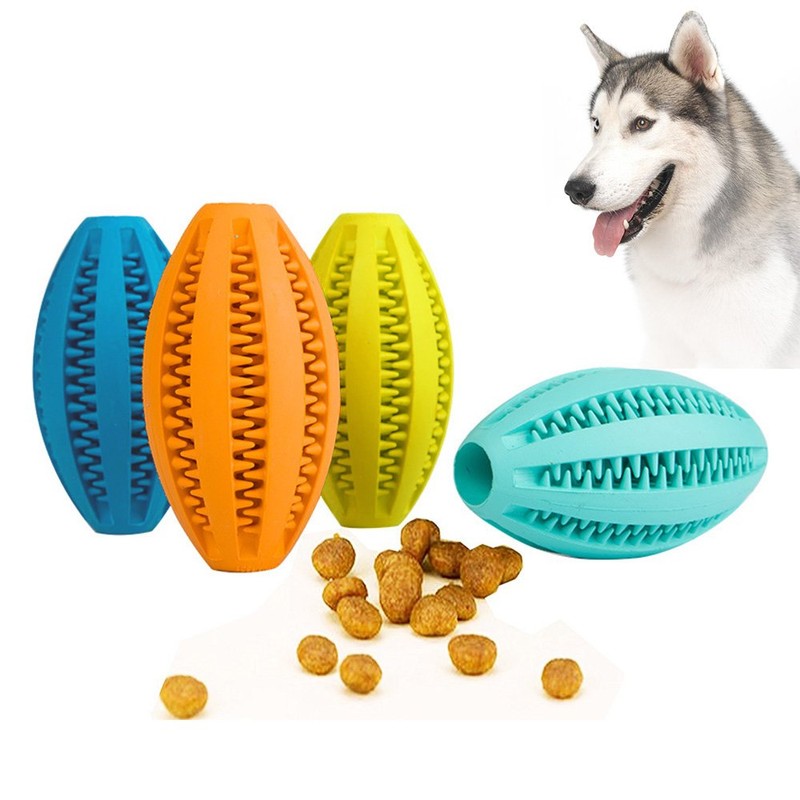 Langxian Dog Toy Ball, Nontoxic Bite Resistant Rubber Dog Tooth