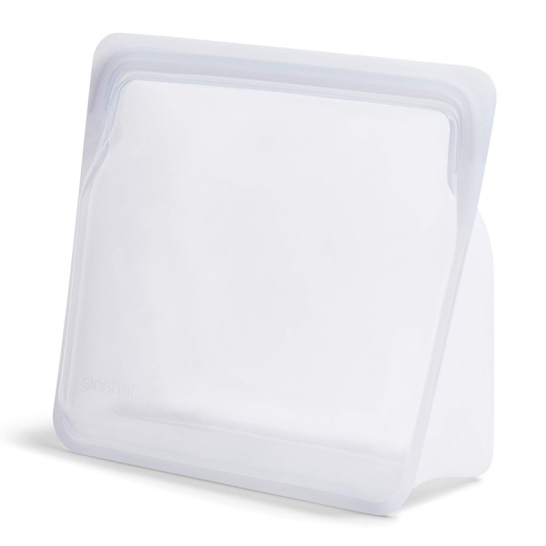 Stasher Reusable Silicone Storage Bag, Food Storage Container, Microwave and