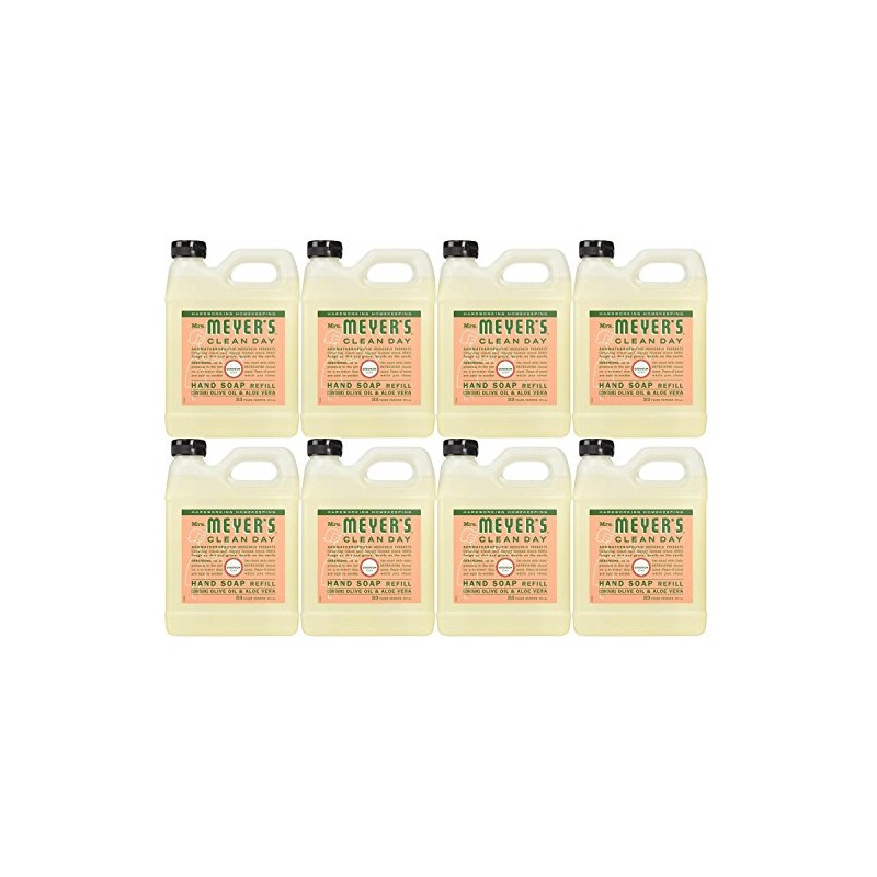 Mrs. Meyer's Clean Day Liquid Hand Soap Refill, 33 oz,