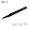 Unbranded/Generic 10 Pcs ESD Anti-static Tweezers Set Maintenance Repair Stainless