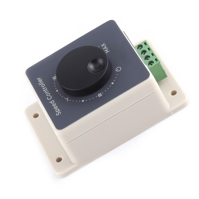 DC10-60V 20A Pulse Width Modulator PWM Motor Speed Controller Waterproof