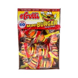 E-Frutti Gummy Burgers (60 Count) - 0.32 oz
