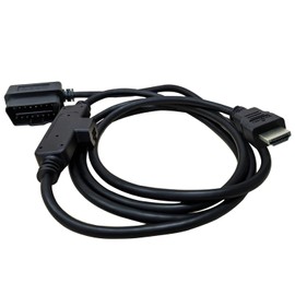 Vanlison OBD2 to HDMI Adapter Cable Compatible with Edge CS2/CTS2/CTS3 Monitors - OEM-Spec Plug & Play Interface Connector - Durable Automotive Diagnostic Tool Part# H00008000