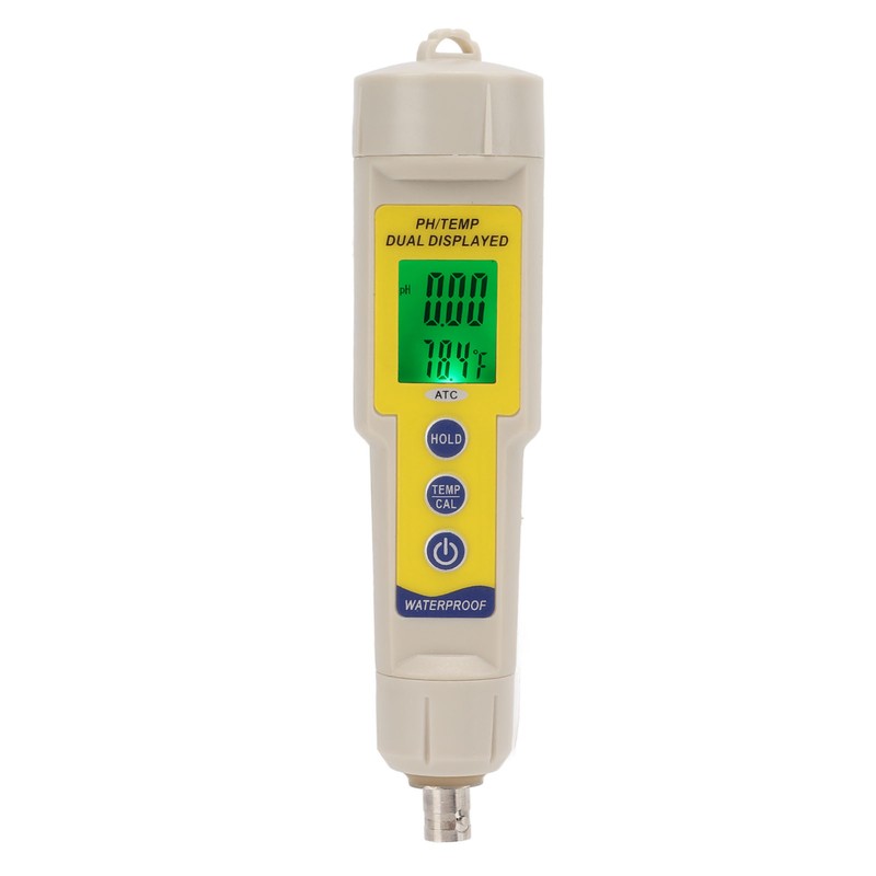 PH‑035HB Waterproof Acidity PH Tester High Accuracy PH Temperature Meter