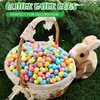DIELIANHUA 80 pieces mini Easter eggs, mini Easter eggs foam,