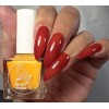 Parrot Polish Sunset Burn Solar Nail Polish - Orange/Red