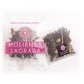 Molienda Sagrada, Té Negro Frenesi - 45 sachets biodegradables