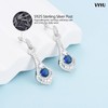 VYYU Silver Drop Earrings for Women Ladies - Sterling Silver