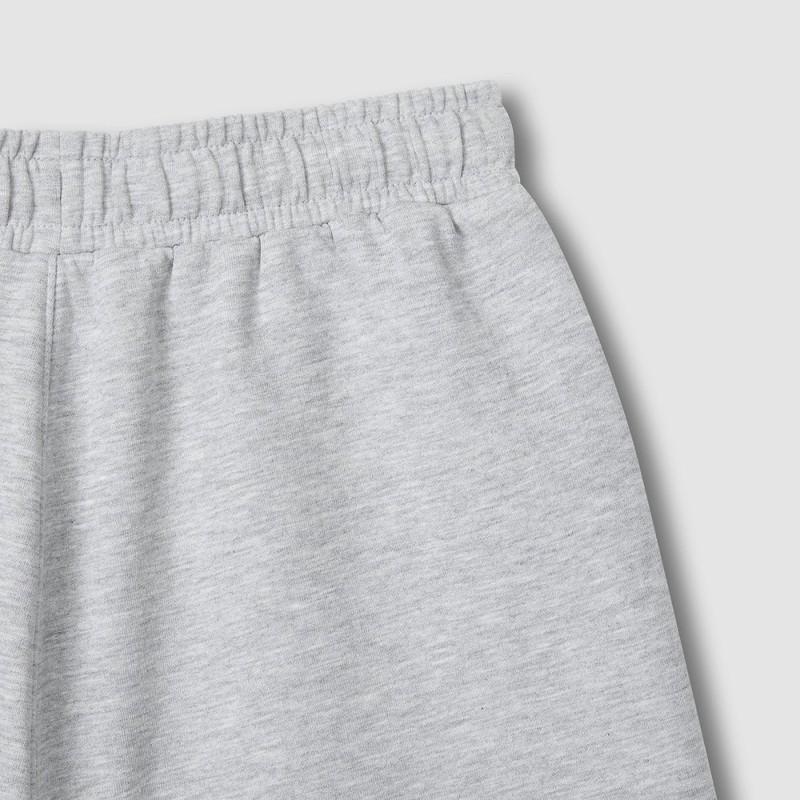 JAJU [JAJU] Women's Sweat Half Pants_Melange Grey