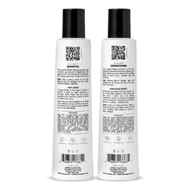 PETER COPPOLA Purple Shampoo & Conditioner with Azulene for Blonde Hair - Eliminates Brassy Yellow Tones - Strengthens Processed and Dry Hair (12 OZ) For Daily Use