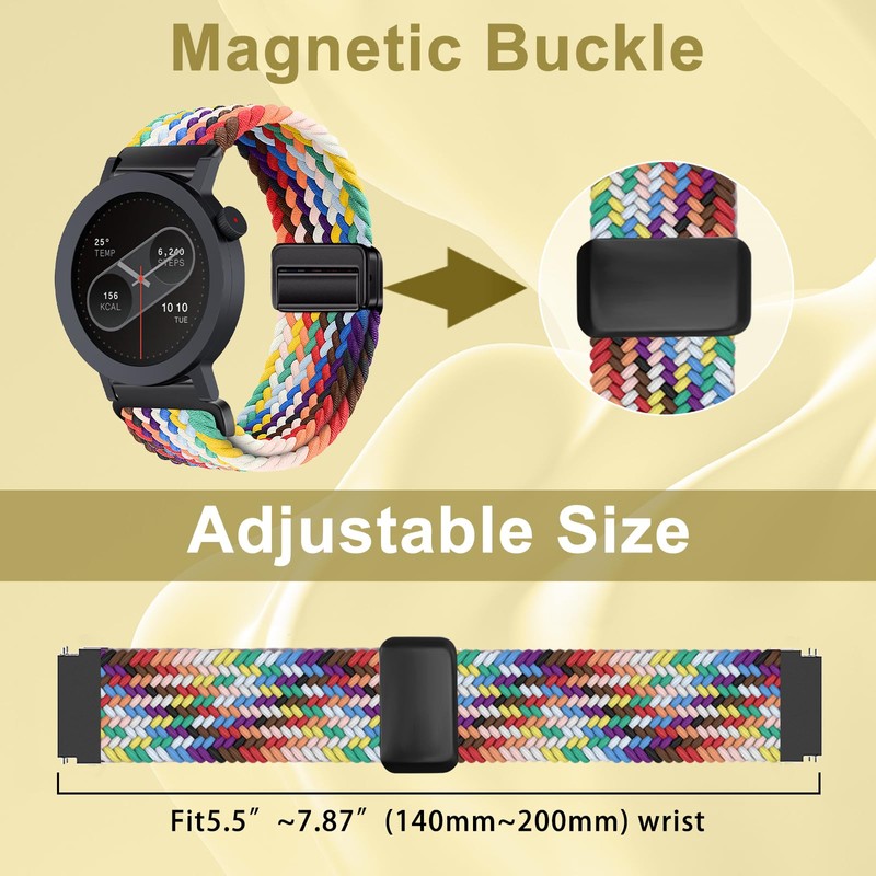 PaceBid Nylon Strap for CMF by Nothing Watch Pro 2,