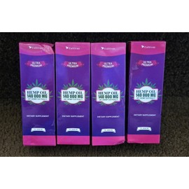 Cultivax 4 pack!! Ultra Premium Hemp Oil 140,000 MG Omega 3, Vitamin C & E, 1 oz Each
