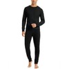 Uncover by Schiesser Men's Long Pyjamas, black