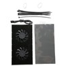 GPU Backplate Cooler, Aluminum Alloy Graphics Card Backplane Heatsink, 4