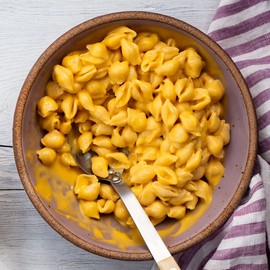 Annie’s Deluxe Macaroni & Cheese with Organic Pasta, Real Aged Cheddar & Shells, 11 oz. (Pack of 12)