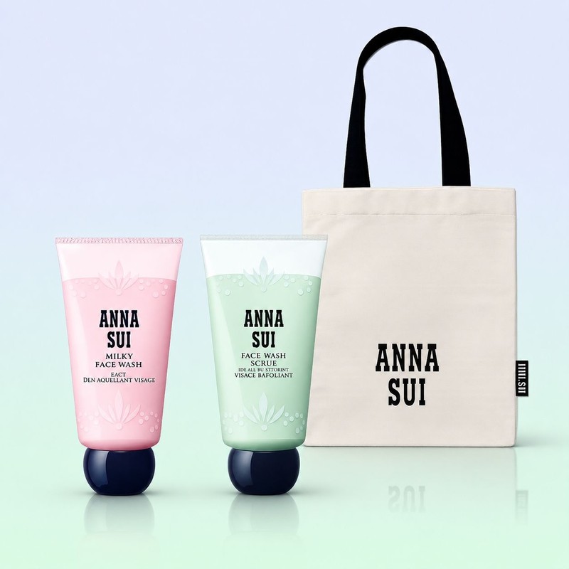 안나수이 Milky Foam & Facial Cleansing Foam (+Eco Gifting Bag)