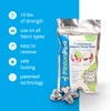 Pinion Pins Clear Magnetic Duvet Clips with Magnetic Key for