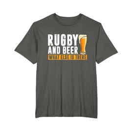 Birra Rugby Bere Alcool Sport Fan Calcio Sport Regalo Maglietta