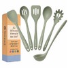 StarPack XL Silicone Cooking Utensils Set - 6-Piece Heavy-Duty Set
