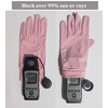 CAMSTIC Women's UPF 50+ Thin Sun Protection Touchscreen Driving Gloves,