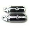 HONGK Gear Skull Footpeg For 2003-2014 Triumph Speedmaster (Front &