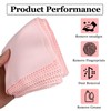 Hbxdeco 10PCS Suede Microfiber Cloths, 8"×8" Suede Cloth Cleaning Rags,
