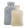 Aymxcls Hot Water Bottle with Cover, 2L Bag Warm Water
