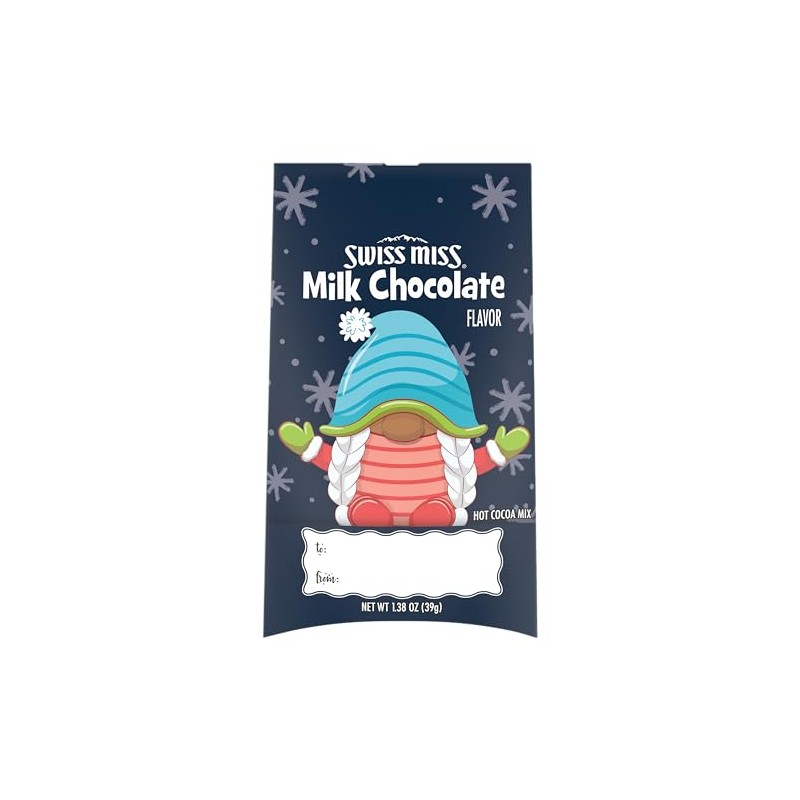 Swiss Miss Hot Cocoa Mix Gift Ornament, Assorted Flavors and
