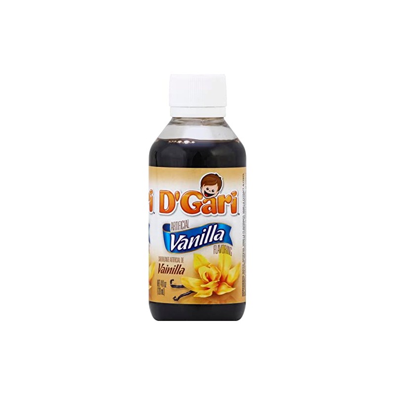 D'gari Vanilla Liquid 4 Oz