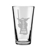 My Father You Are and Best Dad Pint Drinking Glass