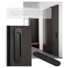 EMSea 2Pcs Oval Sliding Door Handles Replacement Sliding Barn Door