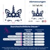 Tattwo.me 2 Week Waterproof Temporary Plant Tattoos - Unicorn Head