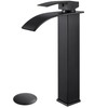 Airuida Vessel Sink Faucet Oil Rubbed Bronze Tall Waterfall Bathroom